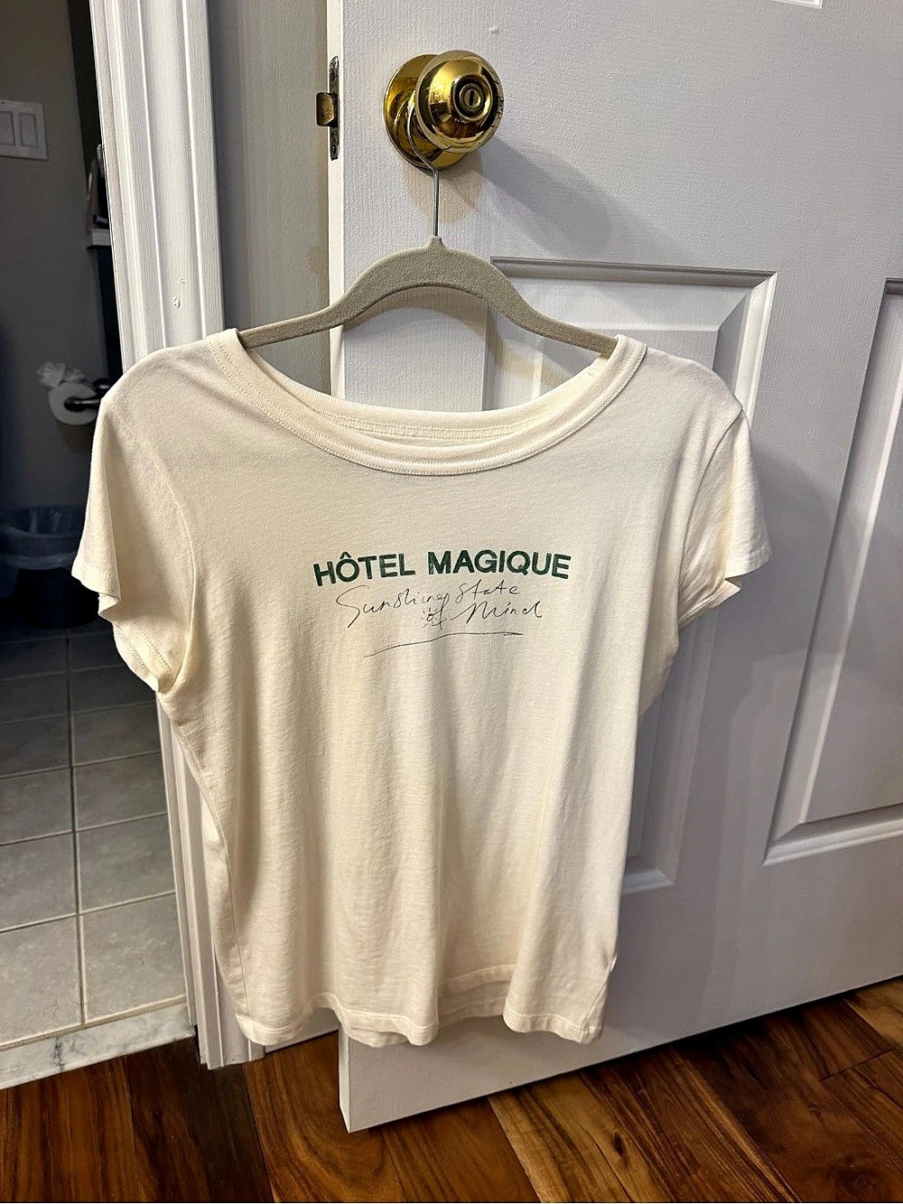 Madewell x Hôtel Magique Sunshine State of Mind Perfect Vintage Tee, Cream